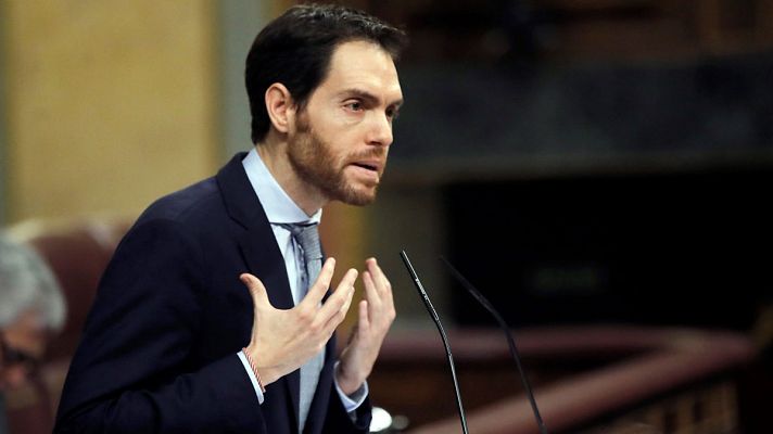 Especiales informativos - Intervención íntegra de Sergio Sayás (Navarra Suma) en el debate de investidura