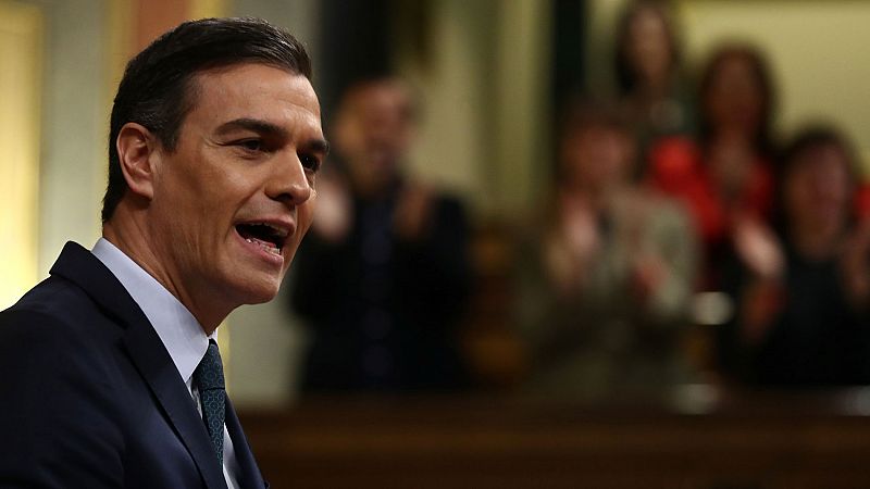 Intervencin ntegra de Pedro Snchez en el debate de investidura antes de la primera votacin