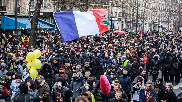 Se cumple un mes de la huelga de transportes en Francia, la más larga de su historia