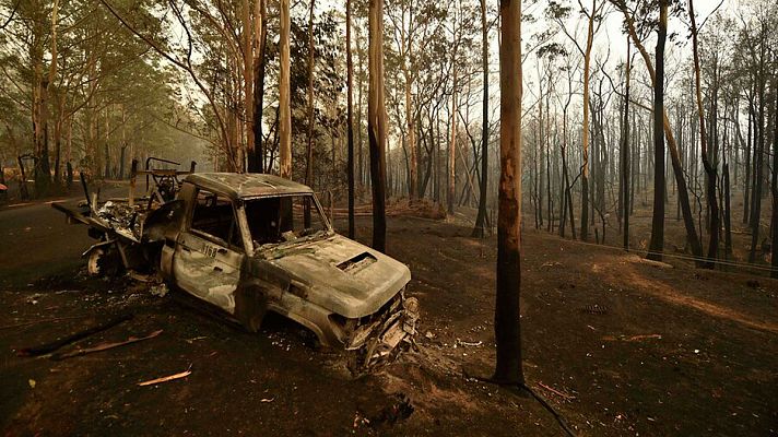 Telediario 1 - Se elevan a 24 los muertos por los incendios en Australia