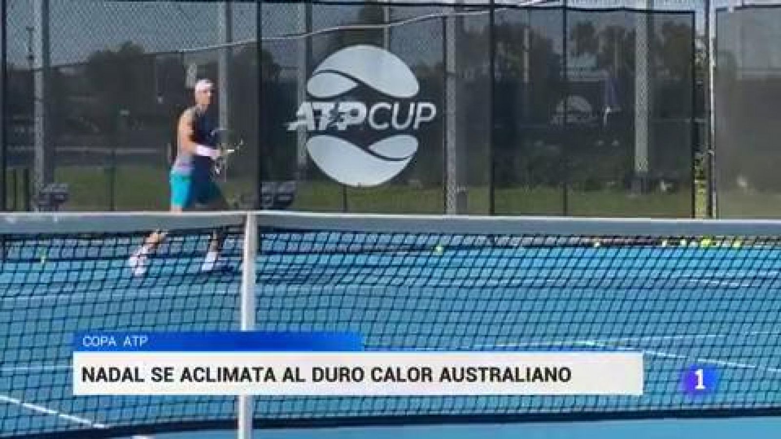 Telediario 1: ATP Cup | Nadal prepara el enfrentamiento ante Uruguay | RTVE Play