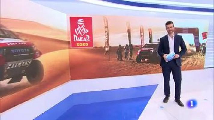 Telediario 1 - Sainz brilla y Alonso debuta undécimo