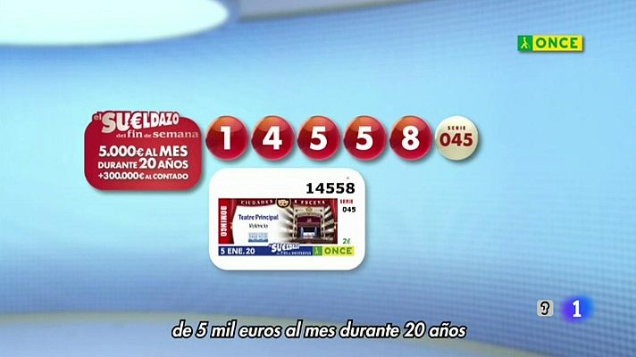 Sorteos ONCE - Sorteo ONCE - 05/01/20