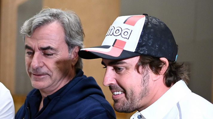 Alonso y Sainz están "satisfechos" tras la primera etapa