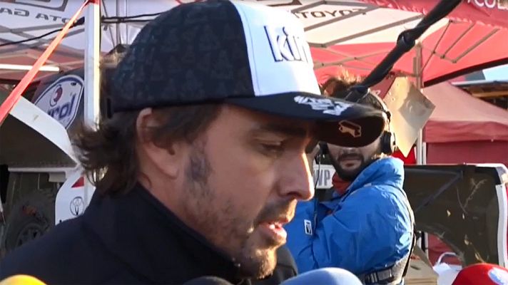 Dakar - Fernando Alonso: "Esperamos seguir entre los primeros"
