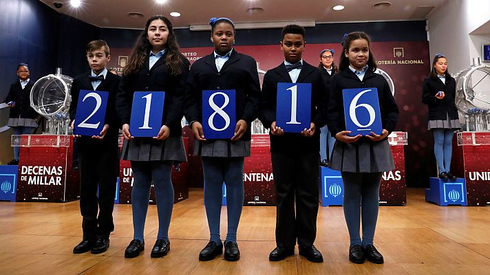 Especiales informativos - El 21.816, segundo premio del Sorteo Extraordinario del Niño