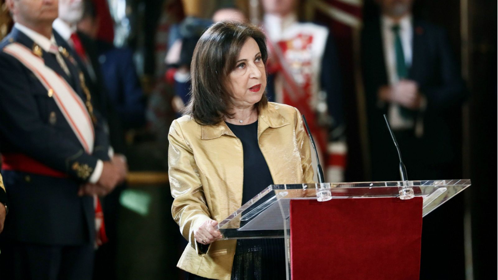 Discurso completo de Margarita Robles en la Pascua Militar 2020 - RTVE.es