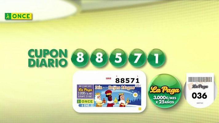 Sorteos ONCE - Sorteo ONCE - 06/01/20