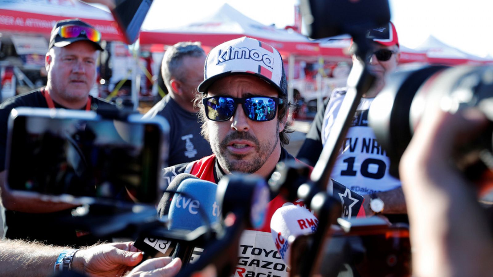Dakar 2020 - Fernando Alonso: "Chocamos con alto"