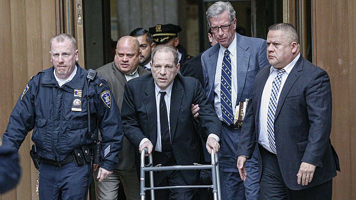 Telediario 1 - Comienza en Nueva York el juicio al productor Harvey Weinstein