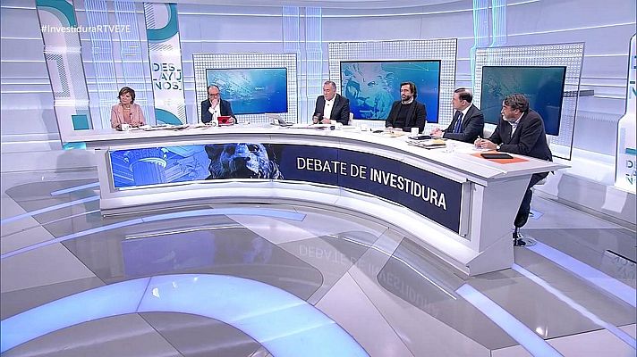 Especiales informativos - Debate de investidura de Pedro Sánchez (1) - 07/01/20