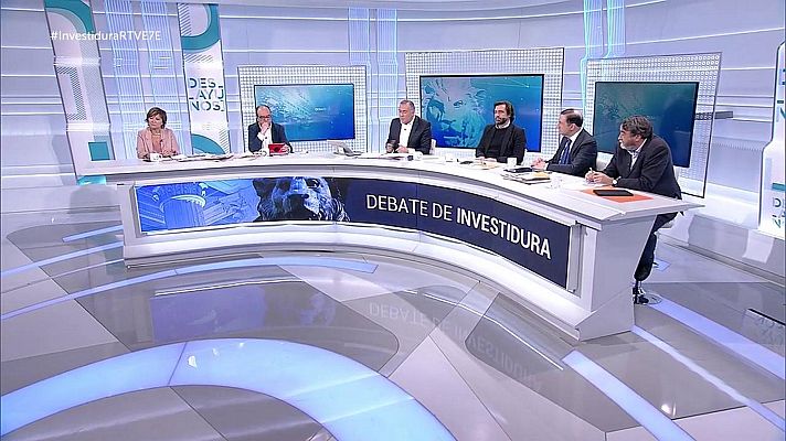 Especiales informativos - Debate de investidura de Pedro Sánchez (1) - 07/01/20