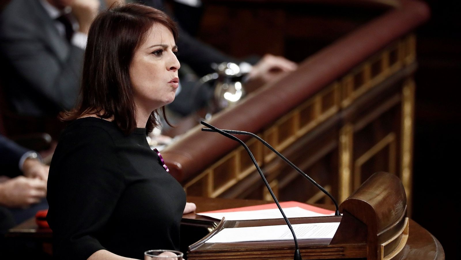 Investidura: Adriana Lastra (PSOE): "Levantaremos una legislatura del diálogo, la confianza y el progreso"