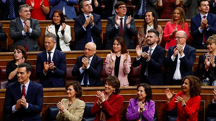 Telediario 1 - Diputados del PSOE y Teruel existe denuncian amenazas y coacciones para cambiar su voto