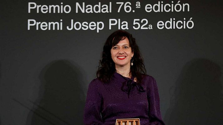 Telediario 1 - Ana Merino gana el premio Nadal con 'El mapa de los afectos'