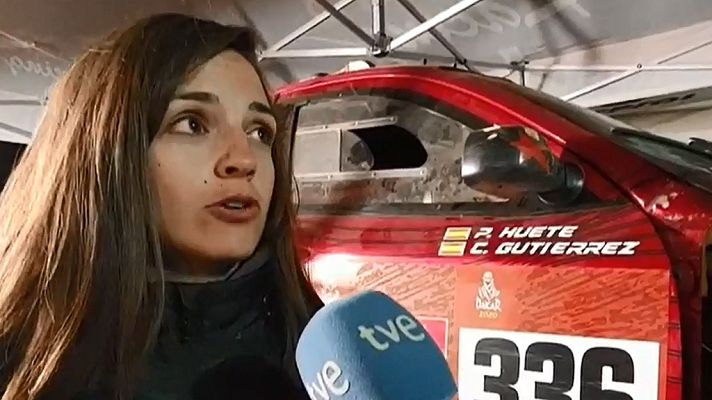 Dakar - Cristina Gutiérrez: "Llevamos dos etapas con problemas de aceleración"