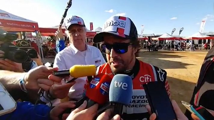 Fernando Alonso: "Un podio o ganar una etapa sería mágico"