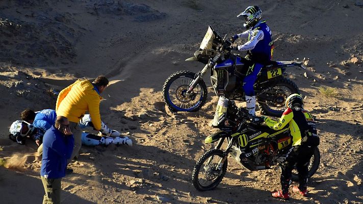 Dakar - Así ha sido la caída de Van Beveren que le obligó a abandonar