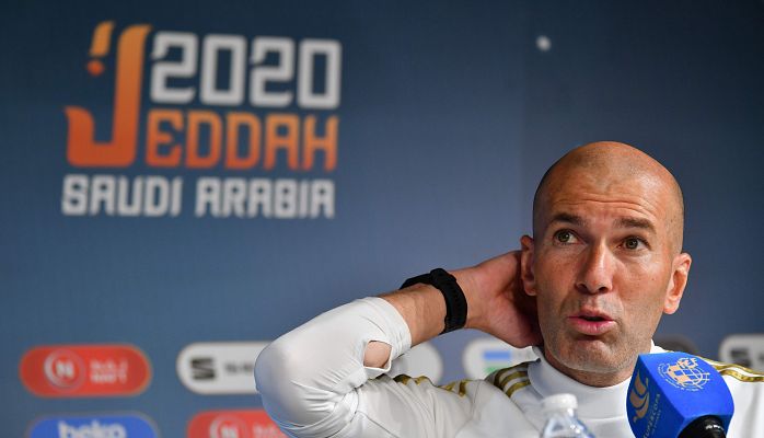 Telediario 1 - Real Madrid y Valencia se preparan la Supercopa de España