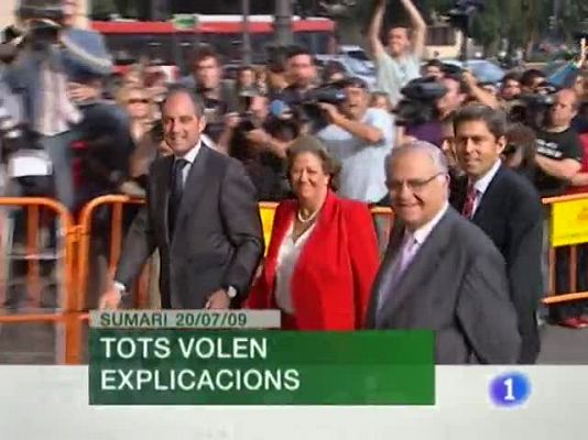 L'informatiu - Comunitat Valenciana - L'informatiu Comunitat Valenciana - 20/07/09