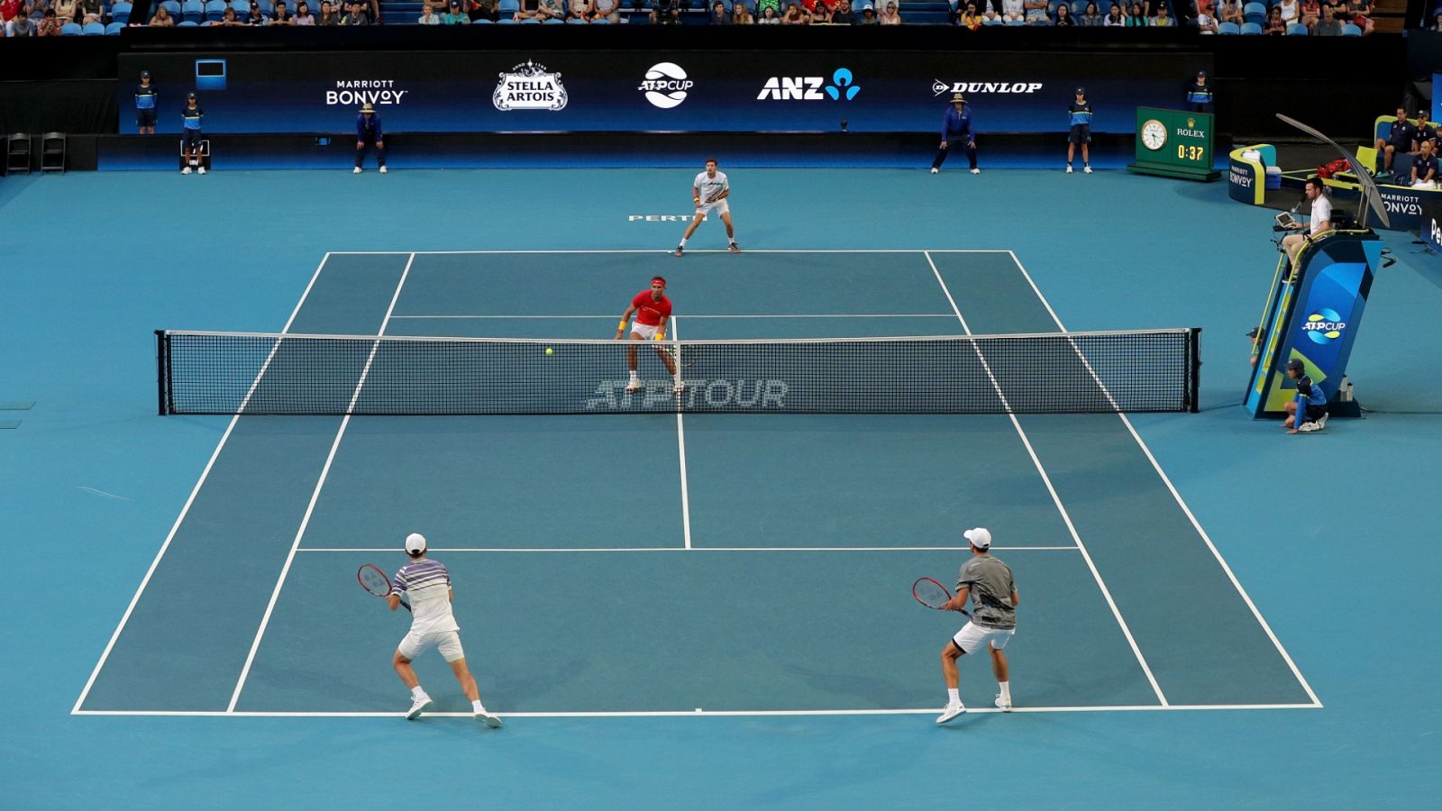 Tenis - ATP Cup 3º partido dobles: España - Japón - RTVE.es