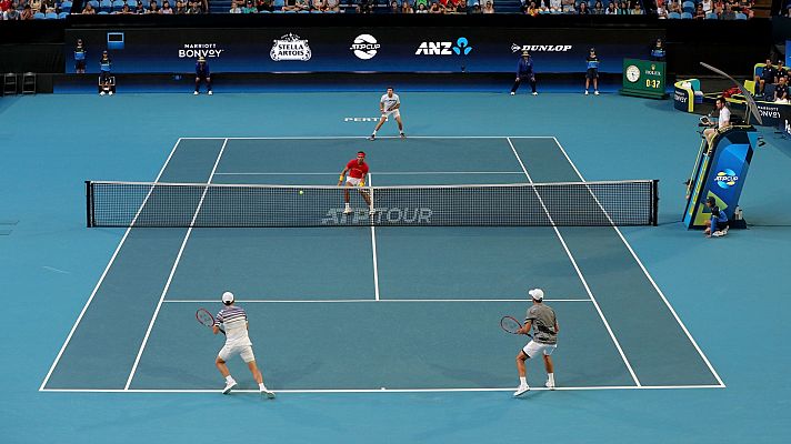 ATP Cup 3º partido dobles: España - Japón