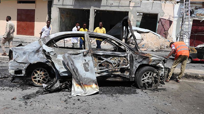 Un atentado con coche bomba deja cuatro muertos y ocho heridos en Somalia