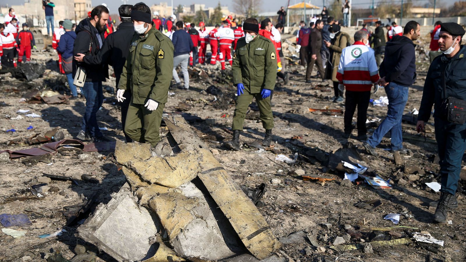 Mueren 176 personas al estrellarse un avión ucraniano en Irán - RTVE.es