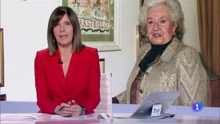 Telediario 1 - Muere la infanta Pilar de Borbón a los 83 años
