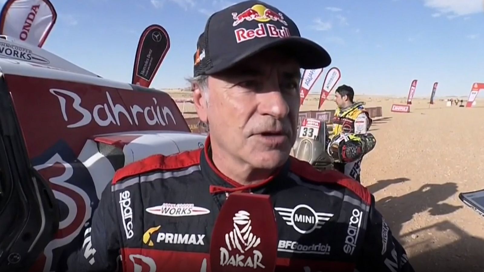 Carlos Sainz: "Muy pocas veces había hecho una etapa en el Dakar tan difícil"