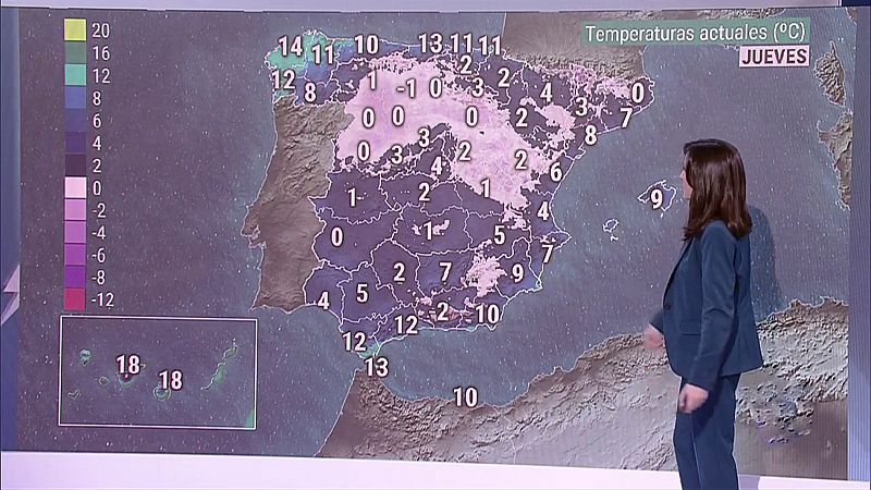 Lluvias en Galicia y fuerte viento en el litoral Cantábrico