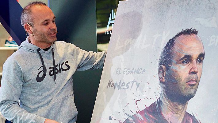 Telediario 1 - Iniesta: "Sigo viendo al Barça como el mejor equipo"