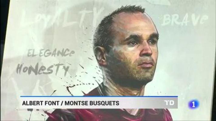 Telediario 1 - Iniesta: "Sigo viendo al Barça como el mejor equipo"