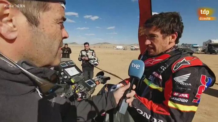Dakar - Joan Barreda: "Aún estoy bastante dolorido por la caída de ayer"