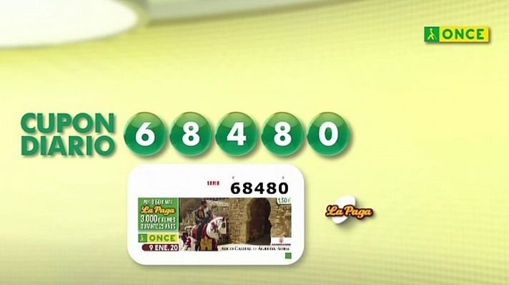 Sorteos ONCE - Sorteo ONCE - 09/01/20