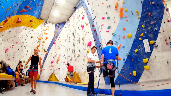 Saber vivir - Escalar con una pierna