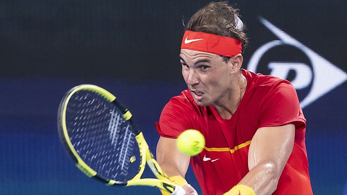 Tenis - ATP Cup 1/4 Final. 3r. partido dobles: España - Bélgica