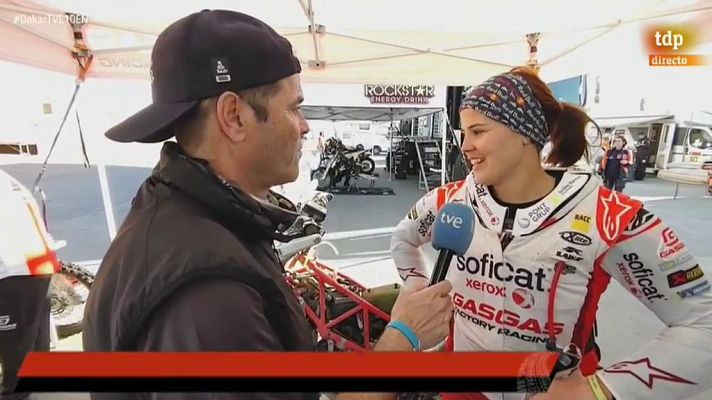 Dakar - Laia Sanz: "La semana que viene todavía pueden pasar cosas"