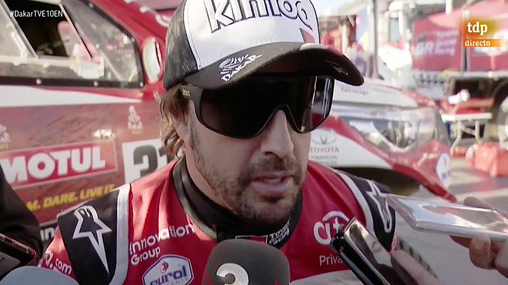Dakar - Fernando Alonso: "Si no pasan cosas podríamos acabar en Top3"