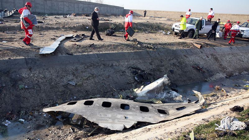 Irán reconoce que derribó el avión ucraniano en el murieron 176 personas debido a "un error humano"