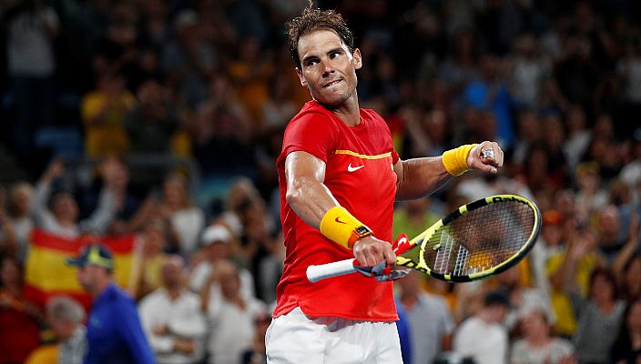 Nadal supera a De Miñaur y España jugará la final de la Copa ATP