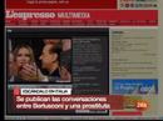  - Berlusconi habla con una prostituta