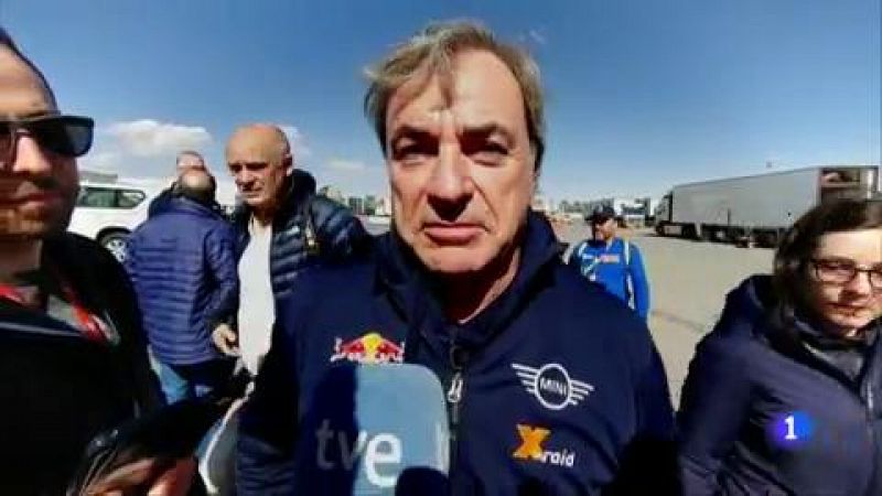 El piloto español Carlos Sainz (Mini), líder del Dakar en coches, valoró este sábado el salto competitivo que ha dado el buggy de Mini en el último año para estar compitiendo el rally con el Toyota Hilux del catarí Nasser Al Attiyah, último ganador d