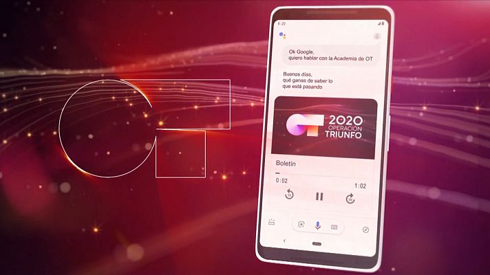 Telediario 1 - La aplicación de voz de 'OT'