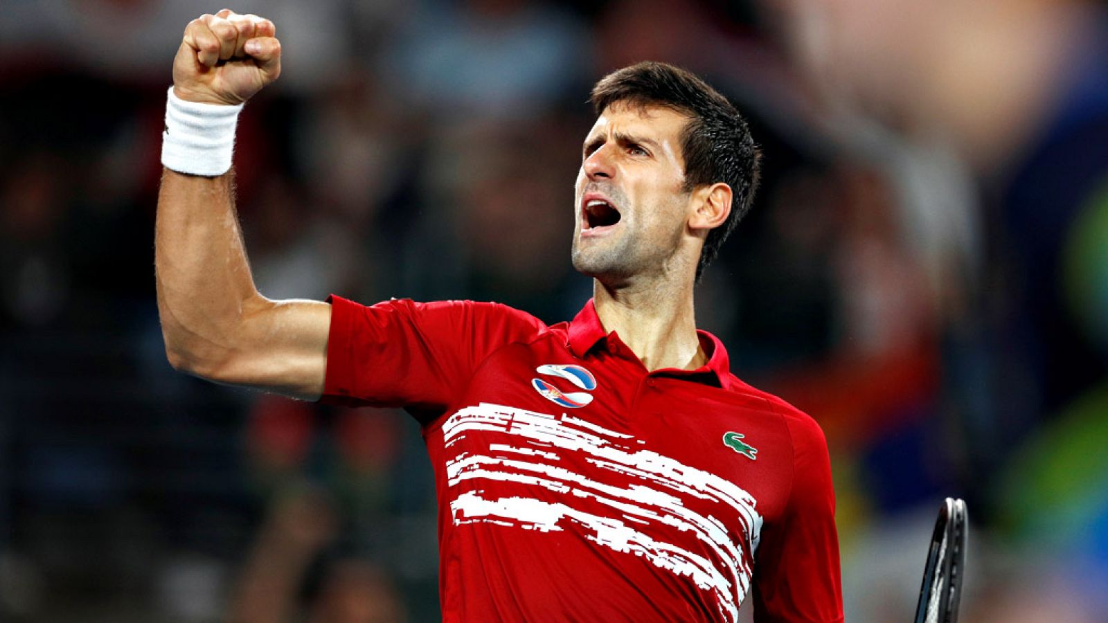 El número uno del mundo, el español Rafael Nadal no pudo con el segundo Novak Djokovic y cayó ante el serbio por 6-2 y 7-6(4), por lo que la final de la primera edición de la Copa ATP se decidirá en el punto de dobles.