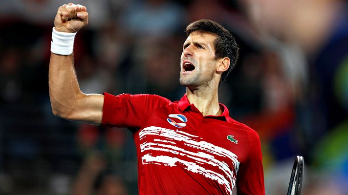  - Djokovic se apunta el 'tie break' en el segundo set y gana el partido