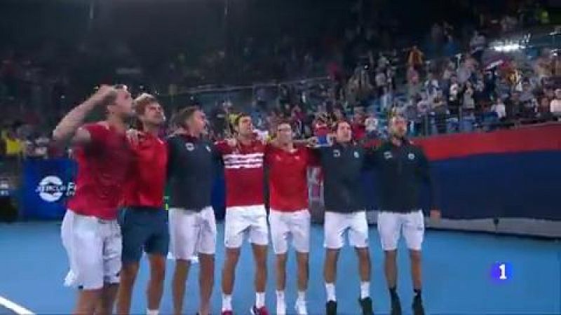 Serbia no ganaba una competición internacional desde 2010. Rafa Nadal nunca había cedido un partido desde su debut en la Copa Davis de 2006