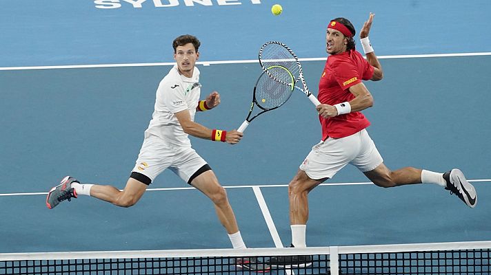 ATP Cup. Final 3r. partido dobles: Serbia - España