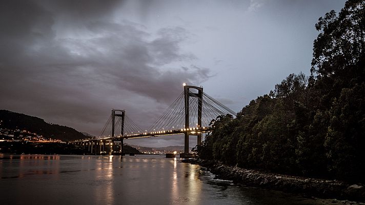 Lluvia en Galicia y heladas en amplias zonas del interior