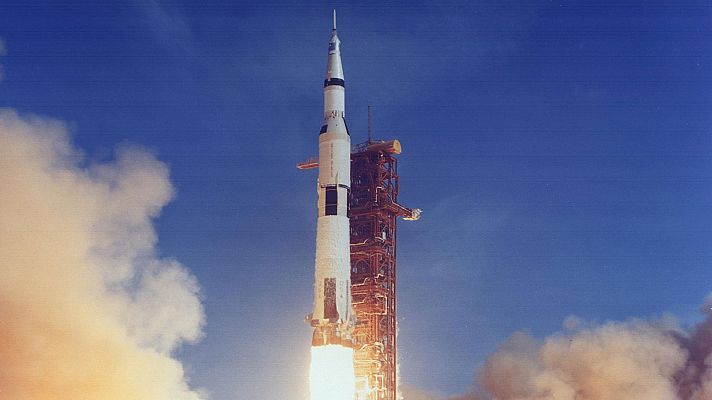 Salida del Apolo 11 y alunizaje